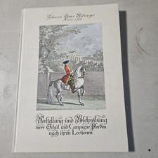 Johann Elias Ridinger, Anno 1760. Hard Cover Rare Book, horses 1965 picture