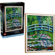 LEGO® Art Claude Monet – Bridge over a Pond of Water Lilies 31220 Building Set picture