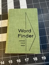 Vintage “Word Finder