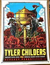 AUTHENTIC TYLER CHILDERS AP POSTER Hershey PA AUG 14th 2026 SIGNED S/N #/50 picture