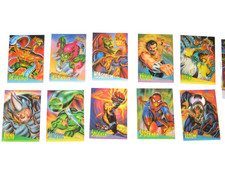 1995 Fleer ULTRA Spider-Man INSERT CLEAR CHROME 10 Card Set VENOM CLEARCHROME picture