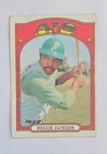 1972 Topps - Reggie Jackson #435 - Creases On FRONT See Pictures Low Grade picture