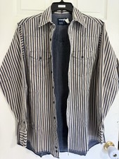 Wrangler Brushpopper Western Vintage Shirt 16-35 picture