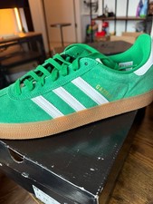Adidas Gazelle ADV Green White Gum Sole Size 12 - adidas Gazelle ADV Green White picture
