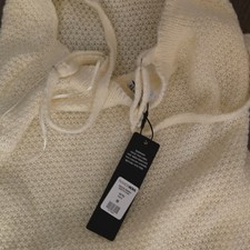 Fashion Nova Cream Knit M Dress picture
