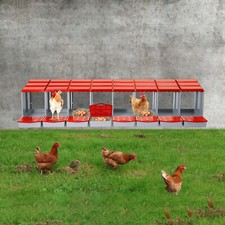 Modern 8-Compartment Chicken Nesting Boxes for Comfortable Egg Laying picture