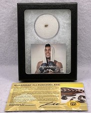 Muhammad Ali Authentic Punching Bag Fragment Used In 1970 Training Sessions COA picture