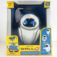 Disney Pixar Wall-E Thinkway Toys Transforming Eve Robot Figure - Open Box picture