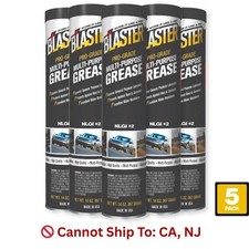 14 oz. Pro-Grade Multi-Purpose Grease Cartridge - Pack of 5 for Grease Gun picture