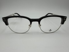 Penguin Eyeglasses The Princeton BK 50 19 140 Black Silver New picture