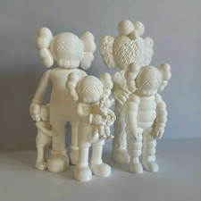10 Inch Tall KAWS Family 5 Piece Set Companion Figures Art Decor Collectible picture