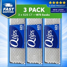 Q-TIPS SWABS Cotton Club ct, 625 Count, (Pack of 3) picture
