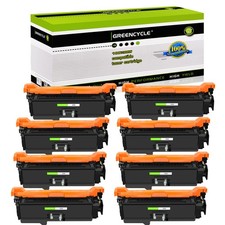 GREENCYCLE 8PK CE250X High Yield Toner Cartridge For HP LaserJet CP3520 CP3525dn picture