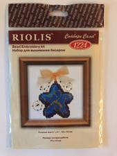 Riolis MAGIC STAR #1224 Beaded Embroidery Cross Stitch Kit - NIP picture