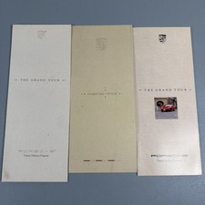 Vintage 1989 92 Porsche Tourist Delivery Program The Grand Tour Sales Brochures picture