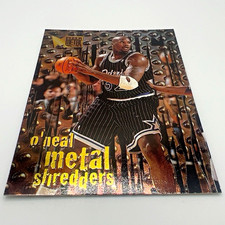 Fleer/SkyBox 1996-97 Fleer Metal Metal Shredders Shaquille O'Neal #143 picture
