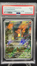 Pokemon Center exclusive 2023 Pokémon TCG Obsidian Flames Charmander 044 PSA 7 picture