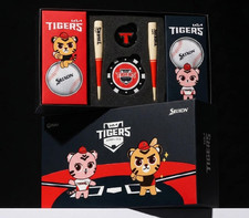Srixon Q-Star Tour Kia Tigers KBO Golf Ball Set Korea Baseball 4 Balls Gift picture
