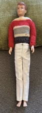 Vintage Alan doll with flocked sweater and extra clothes circa 1960 picture