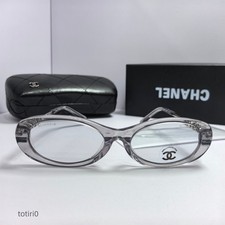 CHANEL New Vintage Style CH5565 183687 Grey Oval-Frame Sunglasses 54-17-140 picture