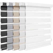 Changshade 85% Blackout CUSTOM Corded Blinds for Window Zebra Roller Shade picture