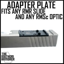 Adapter Plate RMR To RMSc for all RMR slides to fit RMSc 407K 507K Optics picture