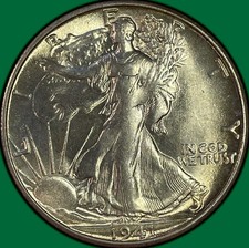 1941-S Walking Liberty Half Dollar Brilliant Uncirculated BU Coin #47943 picture
