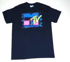 MTV Music Television Electric Graphic Tee Shirt New picture