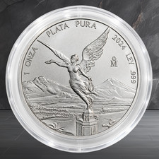 2024 Mexico 1oz Mo Silver Libertad Bullion Coin picture