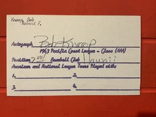 Bobby Knoop 🔥🔥🔥🔥MLB Debut 1964 Los Angeles Angels🔥🔥🔥🔥🔥Autograph🧢 picture