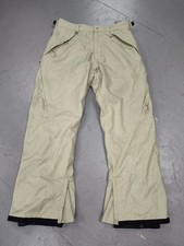 ONeill Explore Series Mens L Ski Snow Pants 15K Waterproof Insulated Beige picture