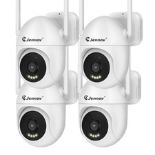4-Pack Wireless Security Camera System Smart Night Vision Outdoor WiFi Cameras picture