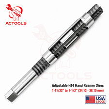 New Adjustable H14 Hand Reamer Sizes 1 11/32