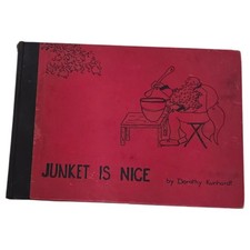 Vintage 1933 Junket Is Nice by Dorothy Kunhardt - Rare 1st Edition Kids picture
