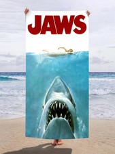 Hot WSH-JAWS MOVIE Fan Gifts Beach Towel  FL56 picture