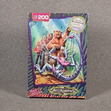 Animorphs 200 pc Puzzle Milton Bradley Hasbro 1998 Vintage Transformation NIB picture