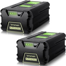 2pack 80V 7.0Ah Li-Ion Battery for Greenworks Pro 80V GBA80600 GBA80250 GBA80300 picture