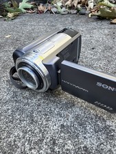 Sony Handycam HDD Camcorder Silver Carl Zeiss Lens w/ Carrying Case & Accessorie picture