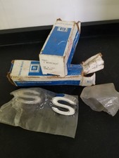 NOS OEM GM 1960s Camaro SS Chevelle  Fender Emblems Ornaments Trim Pair Chevy  picture