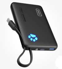 INIU BI-B1 10000mAh Power Bank - Black picture