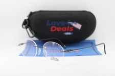 NEW SILHOUETTE 5561 AJ 9040 BLACK TITANIUM AUTHENTIC EYEGLASSES 49-20 picture