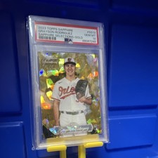 Topps 2023 Chrome Update Sapphire Grayson Rodriguez SS-13 Gold /50 PSA 10 RC picture