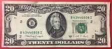 1980s 1990s Pick ONE Random Old Money  ☆ Small Head  ☆ $20 Old DOLLAR BILL ☆ picture