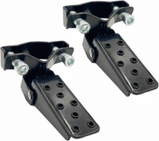 2PCS Motorcycle Foot Pegs, Universal Stylish Metal Folding Bike Foot Rest  picture