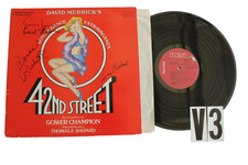 42ND Street David Merrick Signed Record lp original vinyl album picture