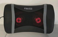 homedics shiatsu back massager pillow with heat or turn heat off picture