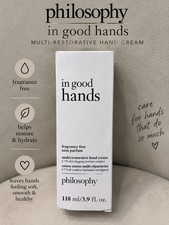 Philosophy In Good Hands Multi-Restorative Hand Cream Fragrance Free 3.9 oz picture