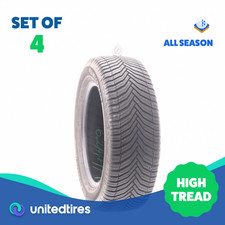 Set of (4) Used 225/60R17 Michelin CrossClimate 2 99H - 8/32 picture