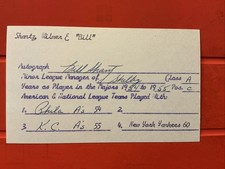 Bill Shantz🔥🔥🔥🔥MLB Debut: 1954 Philadelphia Athletics🔥🔥🔥🔥🔥Autograph 🧢 picture