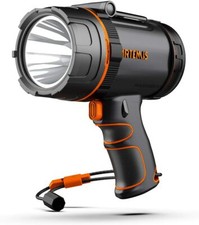 GOODSMANN Spotlight 1000 Lumen Boat Spotlight Waterproof Rechargeable Marine LED picture
